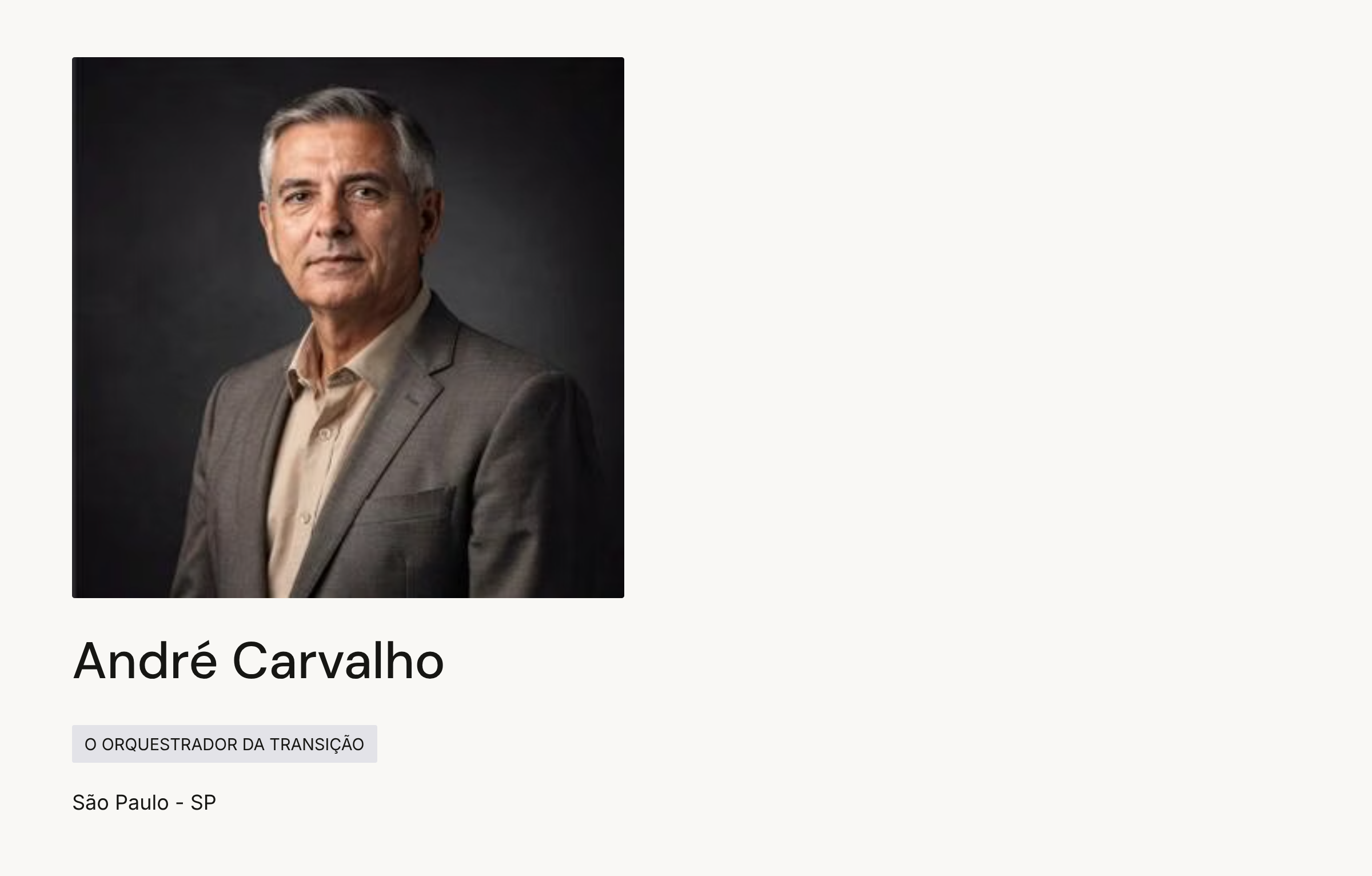 André Carvalho